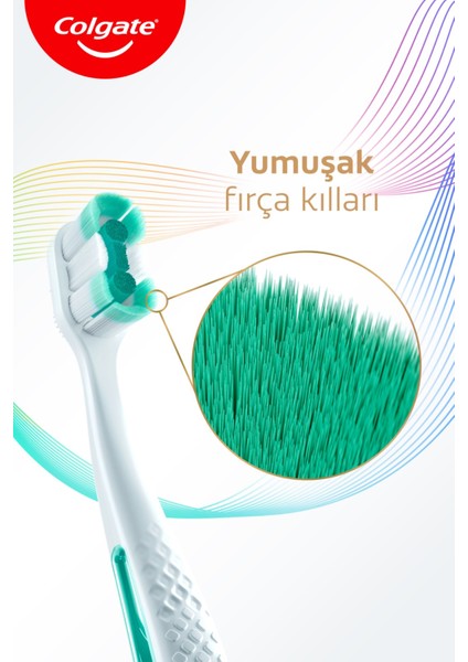 Total Foaming Clean 1+1 Yumuşak Diş Fırçası