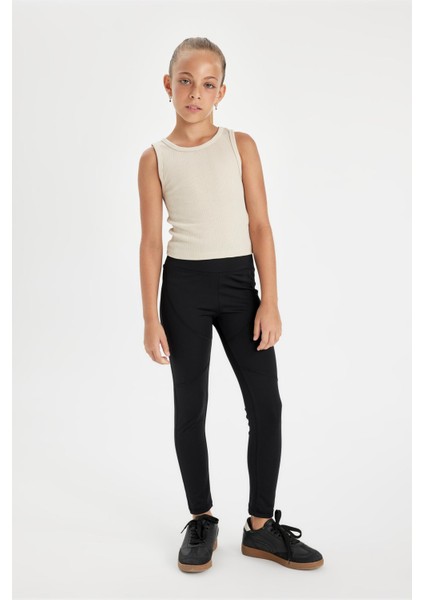 Kız Çocuk Standart Boy Siyah Tayt C9639A824AU fiyatları
