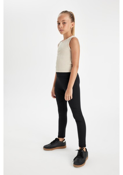 Kız Çocuk Standart Boy Siyah Tayt C9639A824AU modelleri