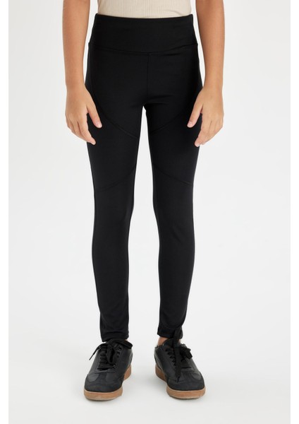 Kız Çocuk Standart Boy Siyah Tayt C9639A824AU fırsatları