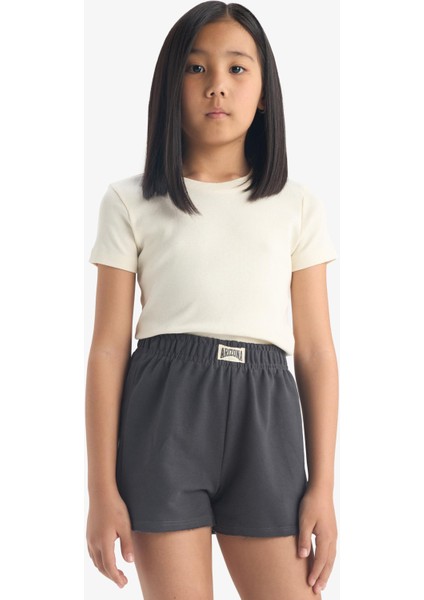 Kız Çocuk Dokuma Etiketli Şort C4712A824SM modelleri