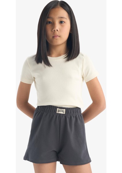 Kız Çocuk Dokuma Etiketli Şort C4712A824SM fırsatları