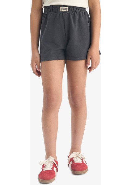 Kız Çocuk Dokuma Etiketli Şort C4712A824SM indirimleri