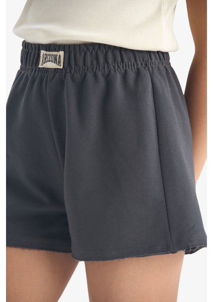 Kız Çocuk Dokuma Etiketli Şort C4712A824SM