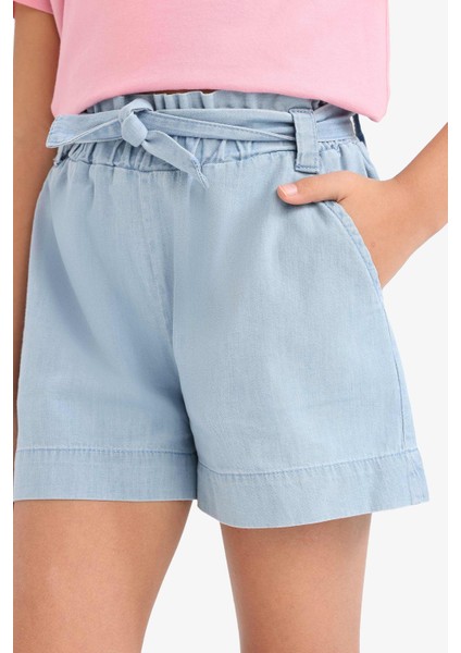 Kız Çocuk Jean Şort C9302A825SM
