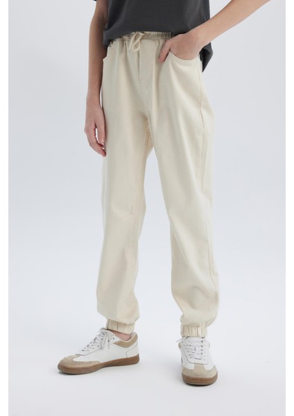 Erkek Çocuk Jogger Fit Standart Paça Gabardin Pantolon D7795A825SP indirimleri