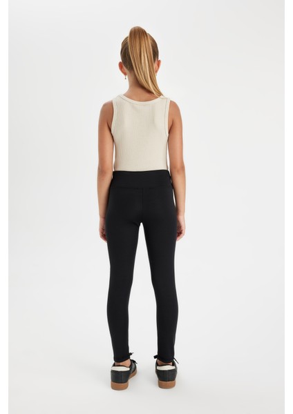 Kız Çocuk Standart Boy Siyah Tayt C9639A824AU