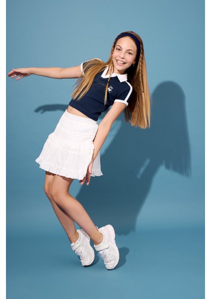 Kız Çocuk Poplin Etek F8011A825HS