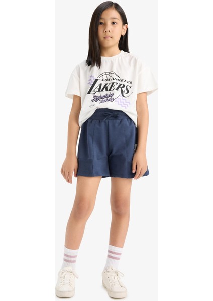 Kız Çocuk NBA Los Angeles Lakers Şort