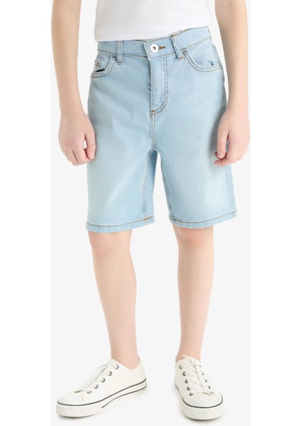 Erkek Çocuk Jean Şort D7899A825SM