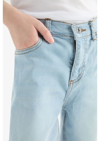 Erkek Çocuk Jean Şort D7899A825SM