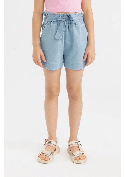 Kız Çocuk Paperbag Jean Şort C9302A824SM indirimleri