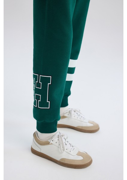 Erkek Çocuk Baskılı Beli Lastikli Jogger Eşofman Altı D4478A824WN