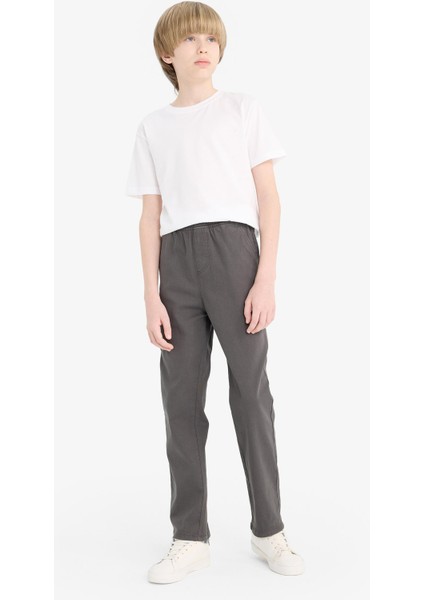 Erkek Çocuk Düz Paça Gabardin Okul Pantolonu T8850A625AU