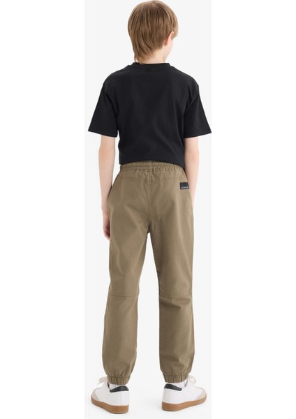 Erkek Çocuk Jogger Fit Standart Paça Gabardin Pantolon E1587A825SM