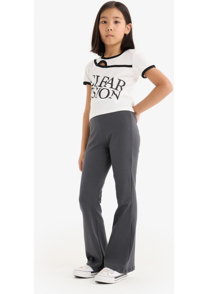 Kız Çocuk İspanyol Paça Tayt E1838A825SM