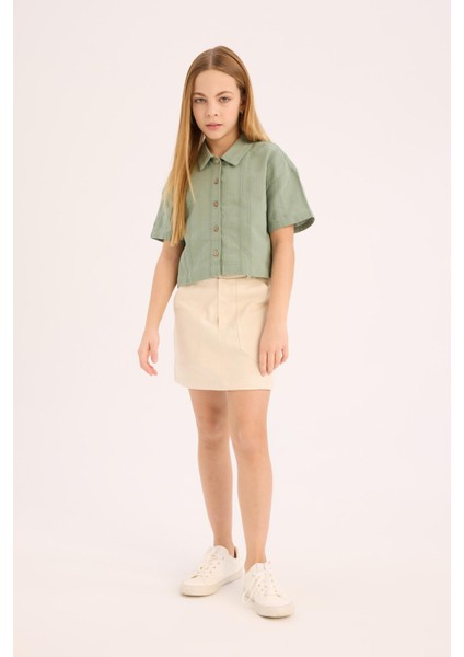 Kız Çocuk Gabardin Etek D9304A825SM fiyatları