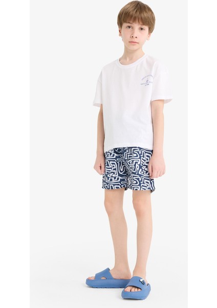 Erkek Çocuk Deniz Şortu F5854A825HS