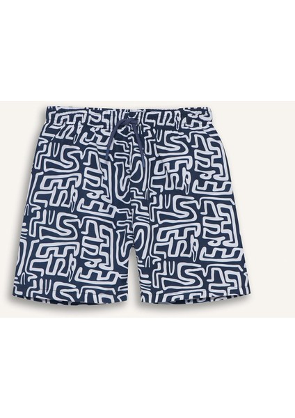 Erkek Çocuk Deniz Şortu F5854A825HS