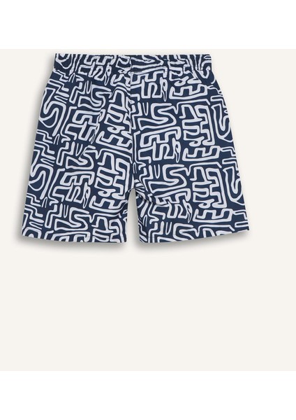 Erkek Çocuk Deniz Şortu F5854A825HS