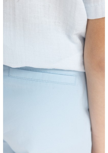 Erkek Çocuk Cepli Basic Düz Gabardin Şort C2955A824SM indirimleri