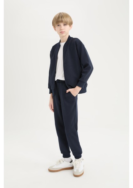 Erkek Çocuk Beli Paçası Lastikli Basic Düz Eşofman Altı D8530A825SP modelleri