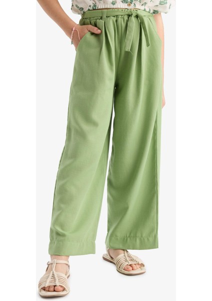 Kız Çocuk Wide Leg Geniş Paça Pantolon C0273A824SM fırsatları