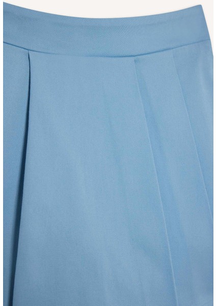 Kız Çocuk Gabardin Pileli Şort Etek E2648A825SM