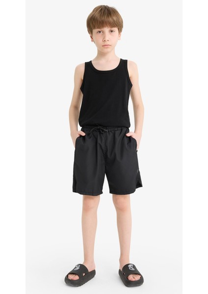 Erkek Çocuk Beli Lastikli Baskılı Şort F2417A825HS modelleri