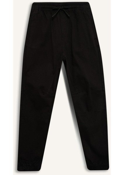 Erkek Çocuk Jogger Fit Jogger Paça Gabardin Pantolon B6713A825SM