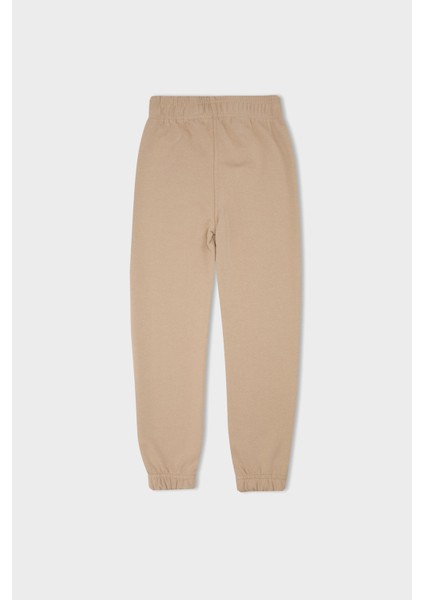 Kız Çocuk Beli Paçası Lastikli Jogger Eşofman Altı D0734A824AU