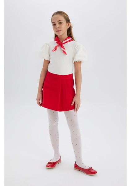 Kız Çocuk Kırmızı Gabardin Şort Etek A1927A825SM indirimleri
