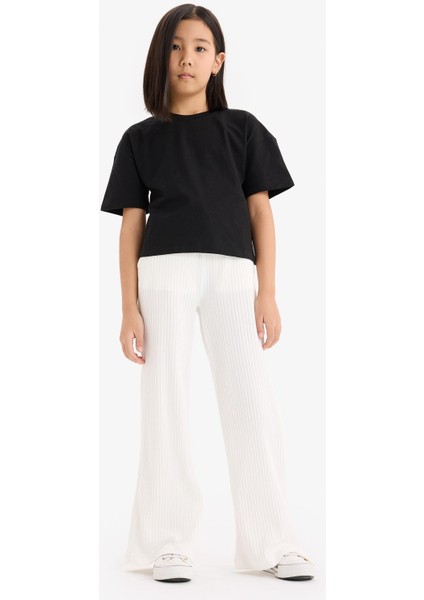 Kız Çocuk Wide Leg Geniş Paça Pantolon E1836A825SM