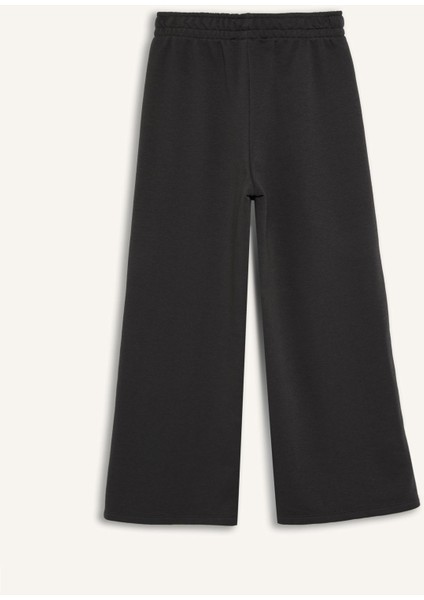 Kız Çocuk Wide Leg Beli Lastikli Geniş Bol Paça Eşofman Altı D9250A825SP