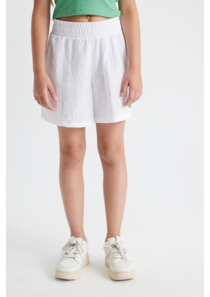 Kız Çocuk Baskılı Şort