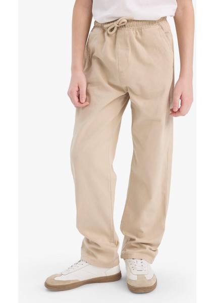 Erkek Çocuk Düz Paça Basic Düz Gabardin Pantolon D5859A825SM indirimleri