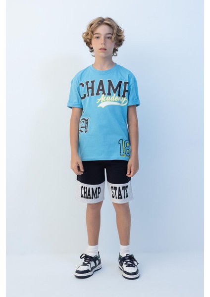 Erkek Çocuk Baskılı Şort C3895A824HS modelleri