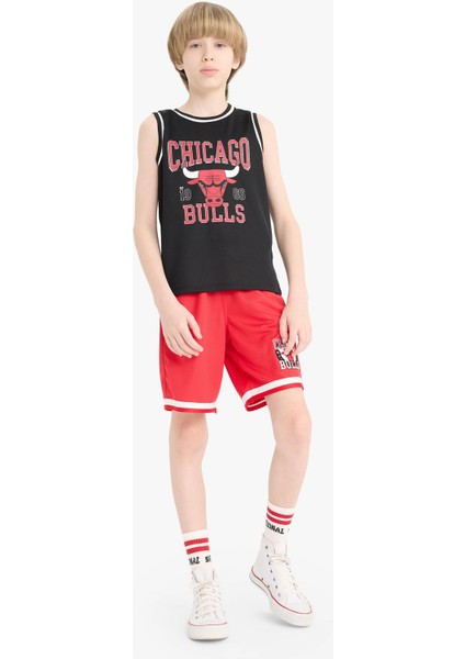 Erkek Çocuk NBA Chicago Bulls Şort E4853A825SM modelleri
