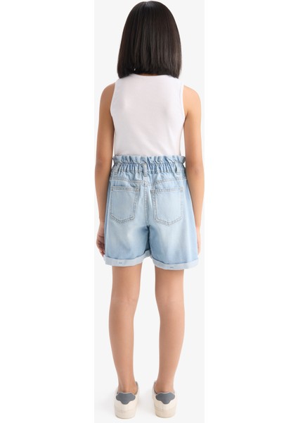 Kız Çocuk Paperbag Jean Şort B8113A825SM indirimleri
