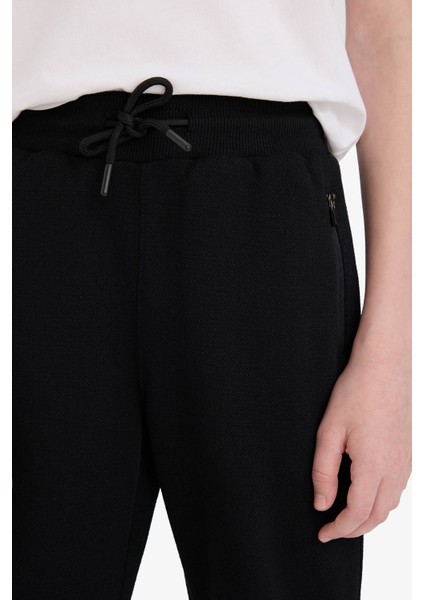 Erkek Çocuk Beli Paçası Lastikli Basic Düz Pike Eşofman Altı B5755A825SP indirimleri