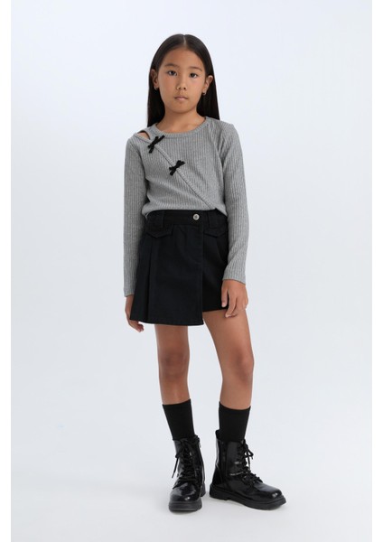 Kız Çocuk Gabardin Şort Etek fiyatları