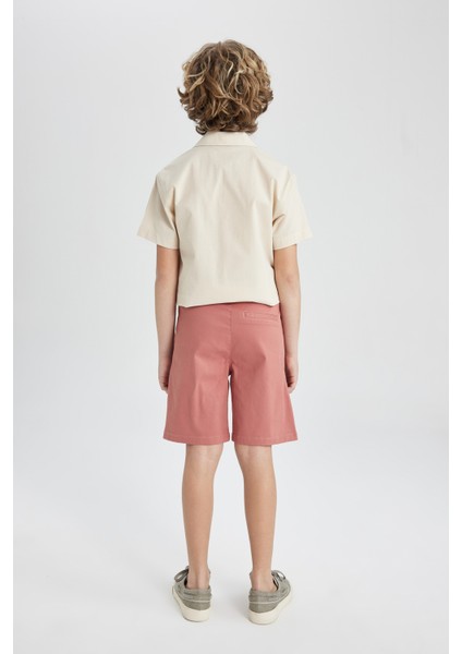 Erkek Çocuk Gabardin Şort B8940A824SP