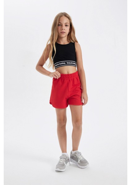 Kız Çocuk Baskılı Şort D2010A824SM fiyatları