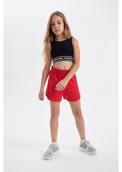 Kız Çocuk Baskılı Şort D2010A824SM modelleri