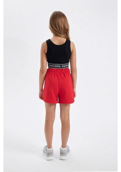 Kız Çocuk Baskılı Şort D2010A824SM