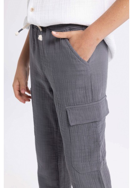 Erkek Çocuk Standart Paça Müslin Pantolon C2608A824SM indirimleri