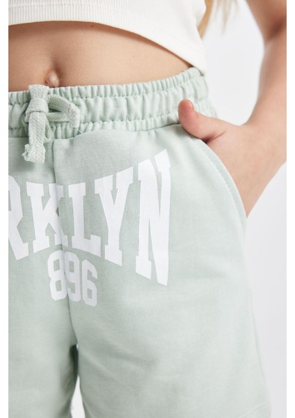 Kız Çocuk Baskılı 2'li Şort fırsatları