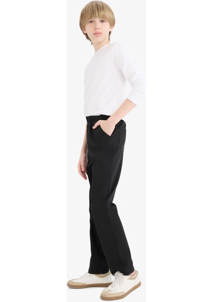 Erkek Çocuk Düz Paça Gabardin Okul Pantolonu T8850A625AU fiyatları
