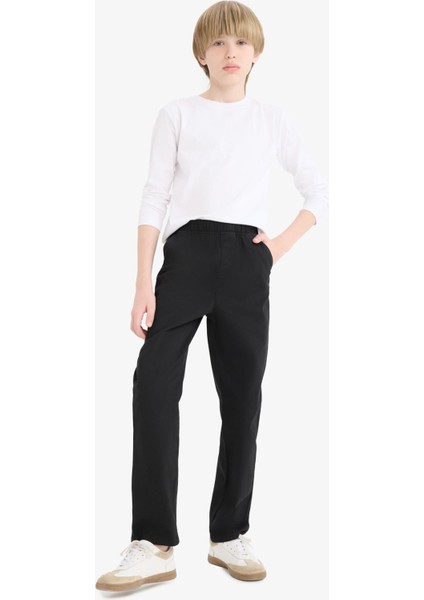 Erkek Çocuk Düz Paça Gabardin Okul Pantolonu T8850A625AU modelleri
