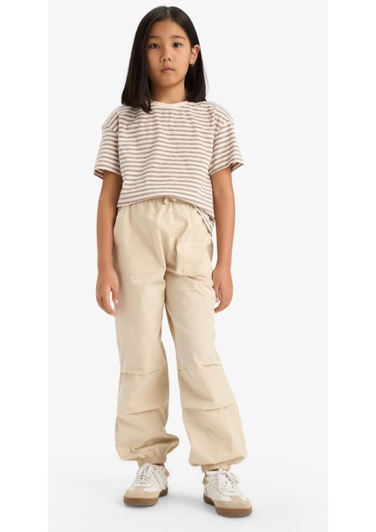 Kız Çocuk Paraşüt Jogger Paça Pantolon E0160A825SM fiyatları